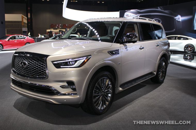 2018 INFINITI QX80 Chicago Auto Show CAS