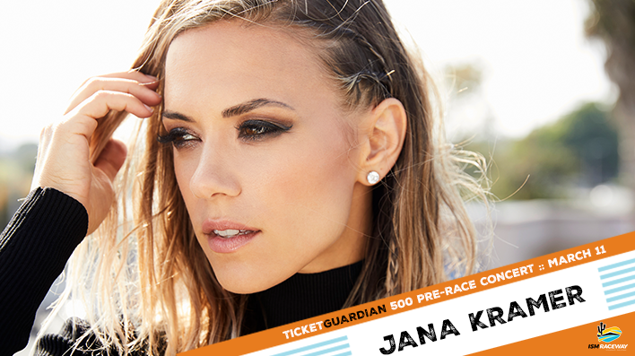 Jana Kramer TicketGuardian 500 Pre-Race Concert