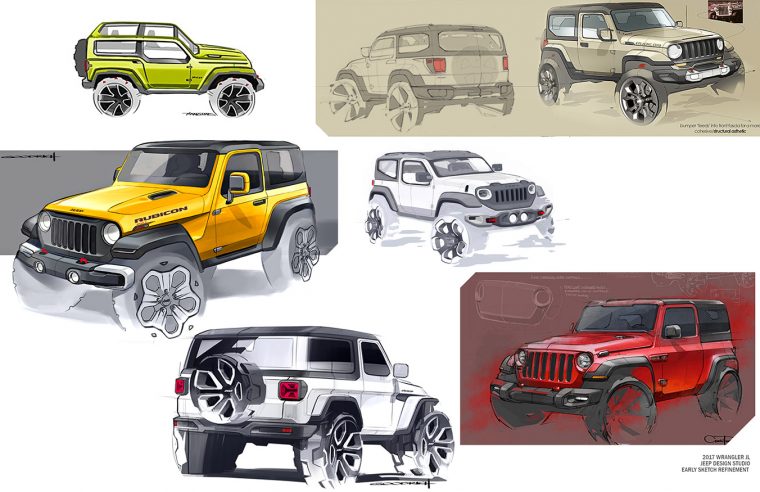 FCA Asks Young Automotive Designers to Envision the Jeep Wrangler of the  Future for the Latest 