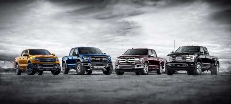 Current Ford Truck Lineup