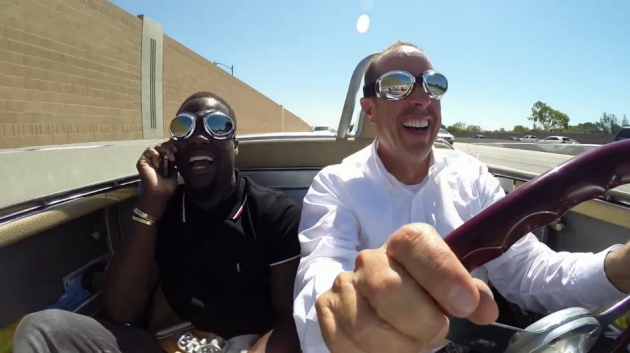 Jerry Seinfeld and Kevin Hart Comedians in Cars Getting Coffee