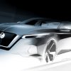 All-new 2019 Nissan Altima Exterior Design Sketch