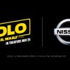 Solo movie logo and Nissan badge