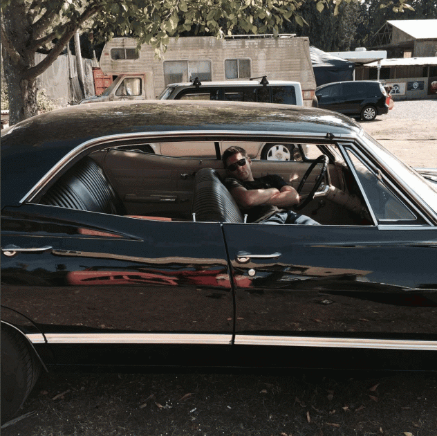 Jensen Ackles Impala Instagram