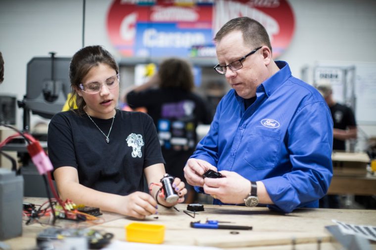 Ford Mentor with Goon Squad FIRST Robotics