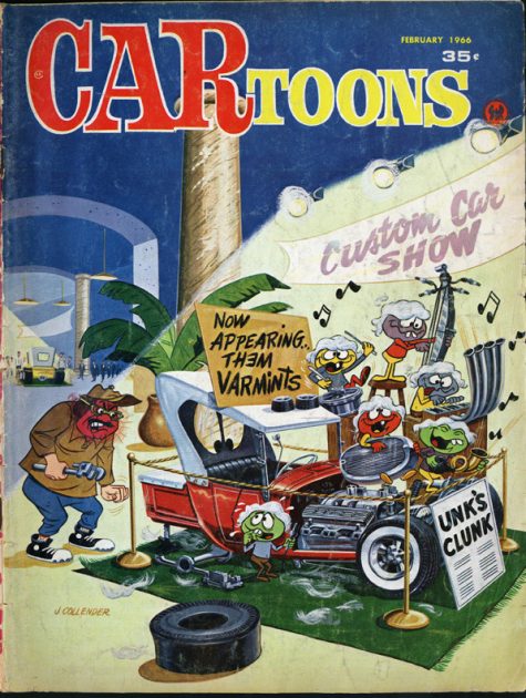 CARtoons magazine comic book graphic novel automotive cars racing gearheads series