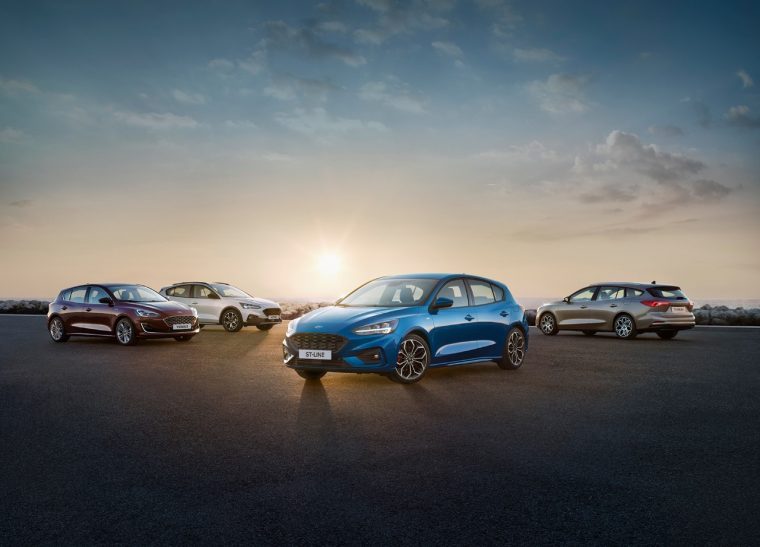 Ford Focus lineup Europe