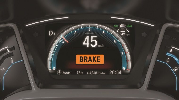 Honda's Collision Mitigation Braking System