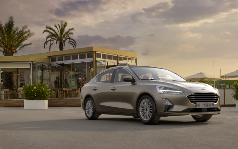 New Ford Focus sedan interior