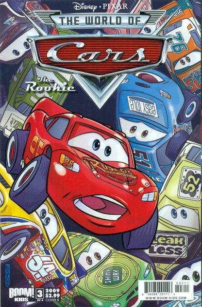 World of Cars Disney Pixar comic book graphic novel automotive cars racing gearheads series