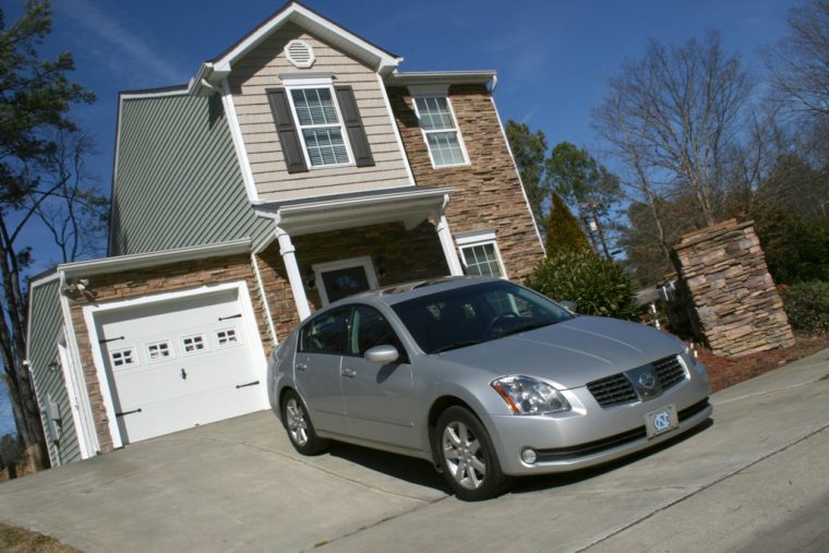 2009 Nissan Maxima in Driveway