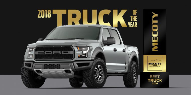 Middle East Car of the Year Truck of the Year Ford F-150 Raptor