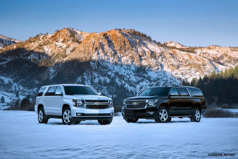 2018 Chevrolet Suburban and Tahoe