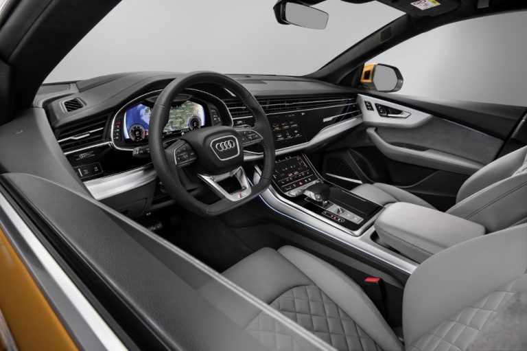 New Audi Q8 Front row