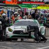 No. 33 Mercedes-AMG Team Riley Mercedes-AMG GT3 pit stop