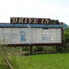 Old Drive-In Theater Sign