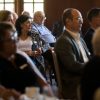 Retirees attend a Q&A with Jim Farley at Dearborn Country Club