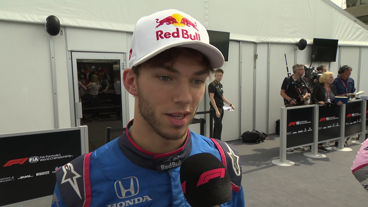 Pierre Gasly after 2018 Canadian GP