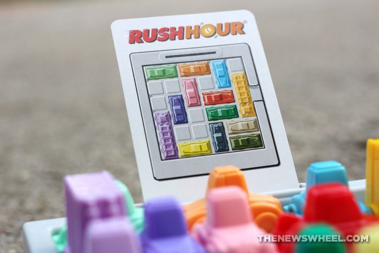 Rush Hour Traffic Jam Logic Game ThinkFun review car puzzle problem solve