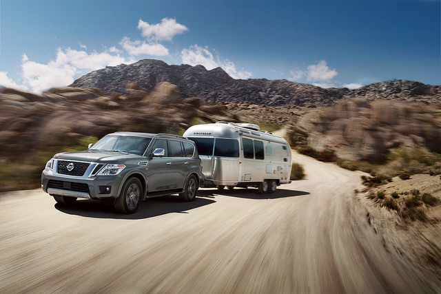 2018 Nissan Armada towing