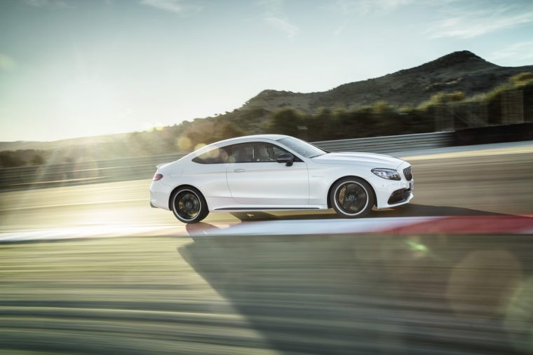 2019 Mercedes-AMG C63 S Coupe side drive