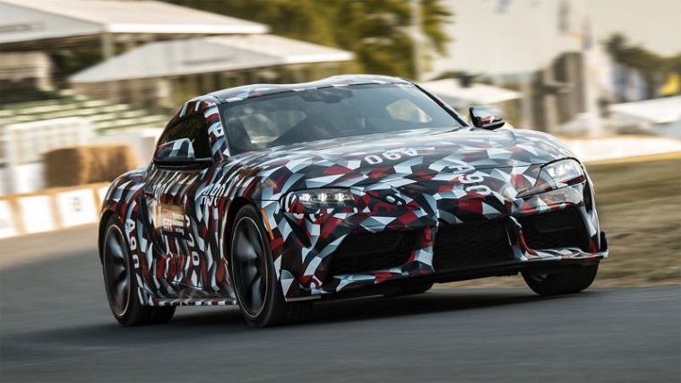 2019 Toyota Supra at Goodwood