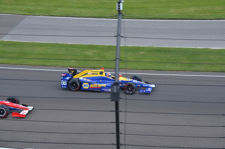 Alexander Rossi at the 100th Indy 500