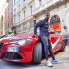 Alfa Romeo Giulia Quadrifoglio Nike Kevin Hart Instagram