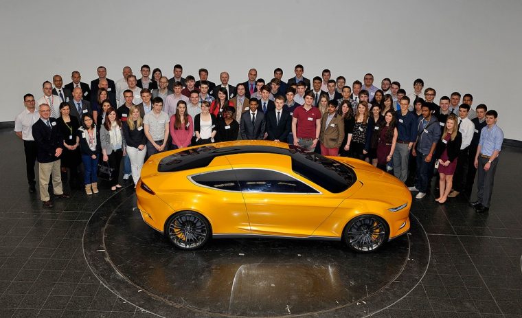 Ford Evos Concept with Blue Oval Scholars