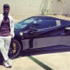 Ferrari 488 GTB black Kevin Hart Instagram