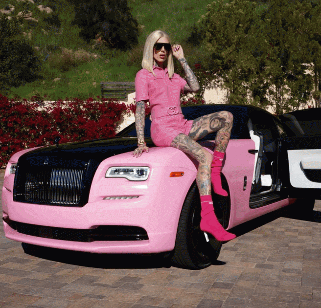 Jeffree Star Rolls Royce Wraith