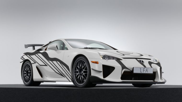 Lexus LFA art car by Pedro Henriques