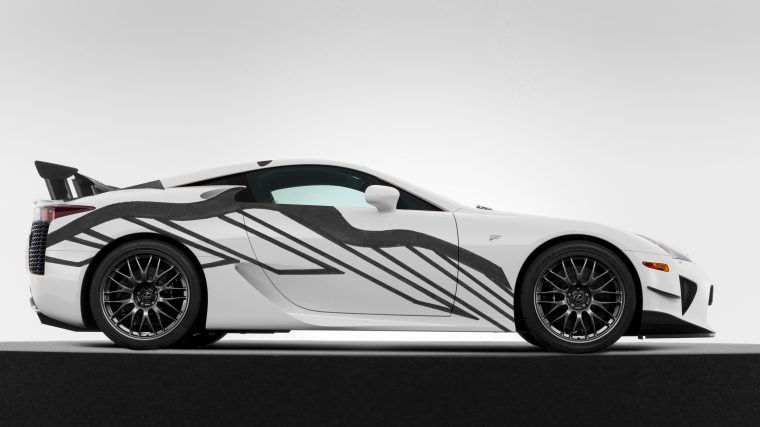 Lexus LFA art car by Pedro Henriques