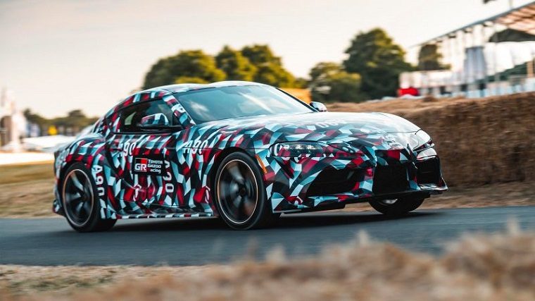 Toyota Supra at Goodwood