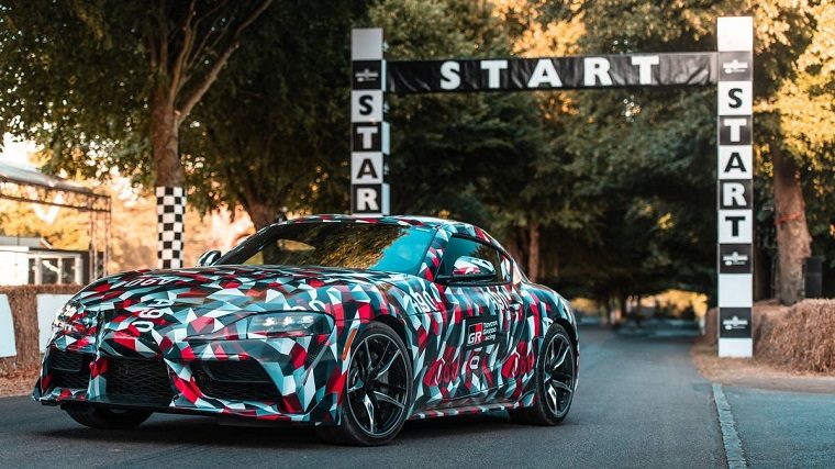 Toyota Supra at Goodwood