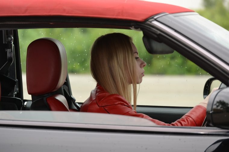 Woman in Car