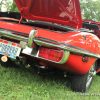 1969 Jaguar E Type license plate bumper red classic Dayton british car show