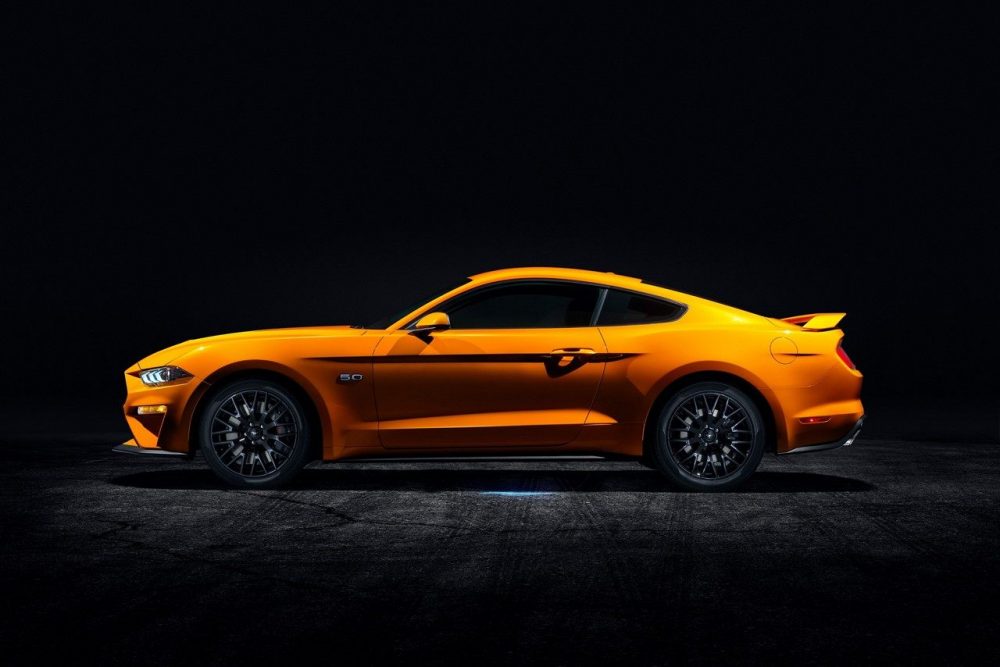 2019 Ford Mustang Orange Fury Metallic Tri-coat