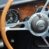 Aston Healy 100 steering wheel dashboard wood interior Dayton british car show