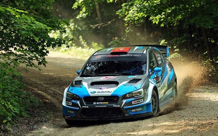 David Higgins at 2018 Ojibwe Forests Rally