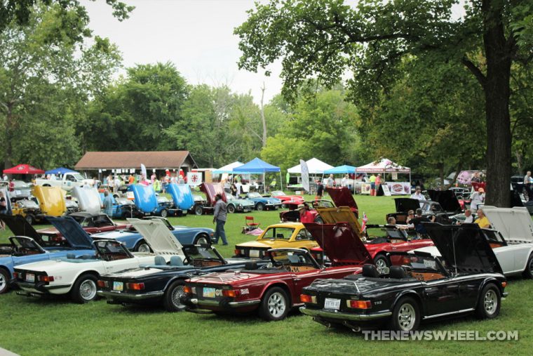 Photo Gallery MINI, Triumph, MG, AustinHealey at 2018 Dayton British