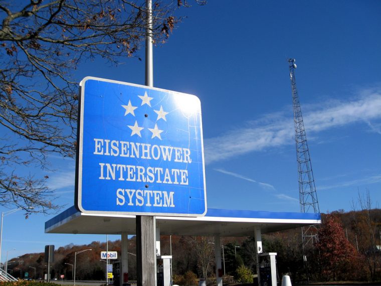 Eisenhower Interstate System Sign