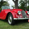 Morgan Plus Four Dayton British Car Day cruise show red classic convertible UK