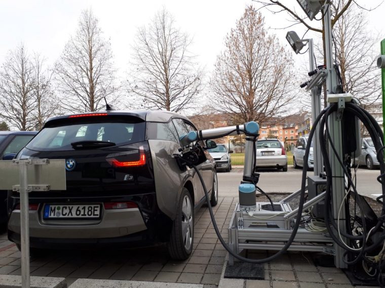  Robot car charger from Graz University of Technology