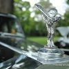 Rolls Royce flying woman hood ornament statue classic vintage british car show