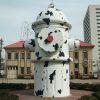 dalmatian fire hydrant