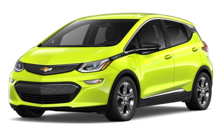 Chevrolet Bolt EV Shock Configurator