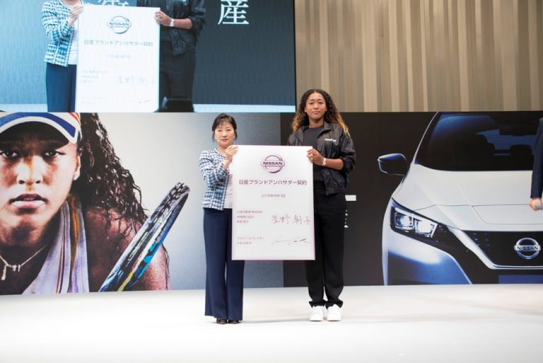 Grand Slam champion Naomi Osaka joins Nissan as brand ambassador