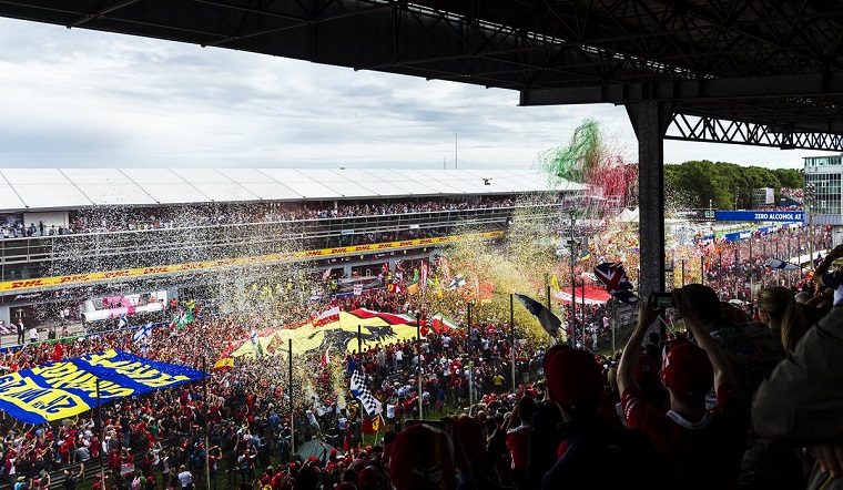 Tifosi at 2018 Italian GP