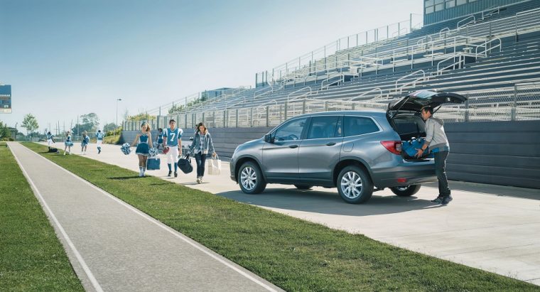 2019 honda pilot tailgate